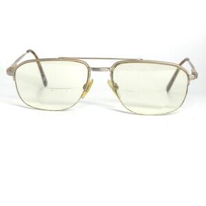 Rodenstock R4184 B 145 Gold Aviator Eyeglasses Frames Mens 56-17 Vintage 21938‎